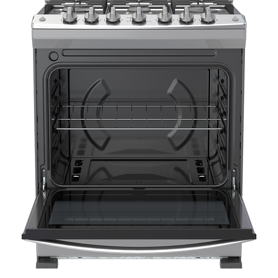 Foto 3 pulgar | Estufa Whirlpool Al Piso Gas Lp 30'' Gris Acero Wfr3000d