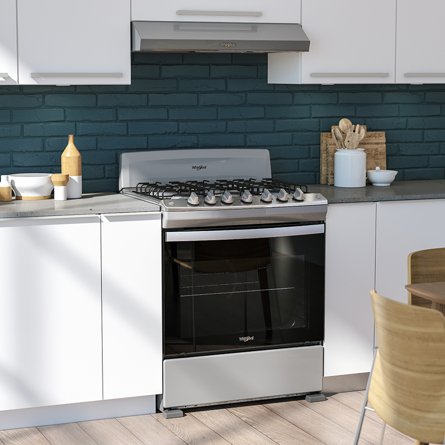 Foto 6 pulgar | Estufa Whirlpool Al Piso Gas Lp 30'' Gris Acero Wfr3000d