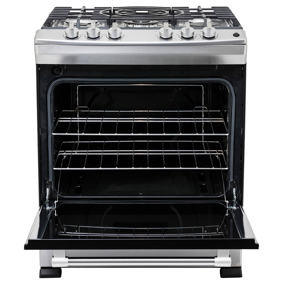 Foto 4 | Estufa Al Piso Gas Lp 30'' Gris Acero