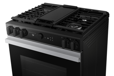 Foto 4 | Estufa Samsung Bespoke 5 Quemadores Airfry Smartthings Plateado
