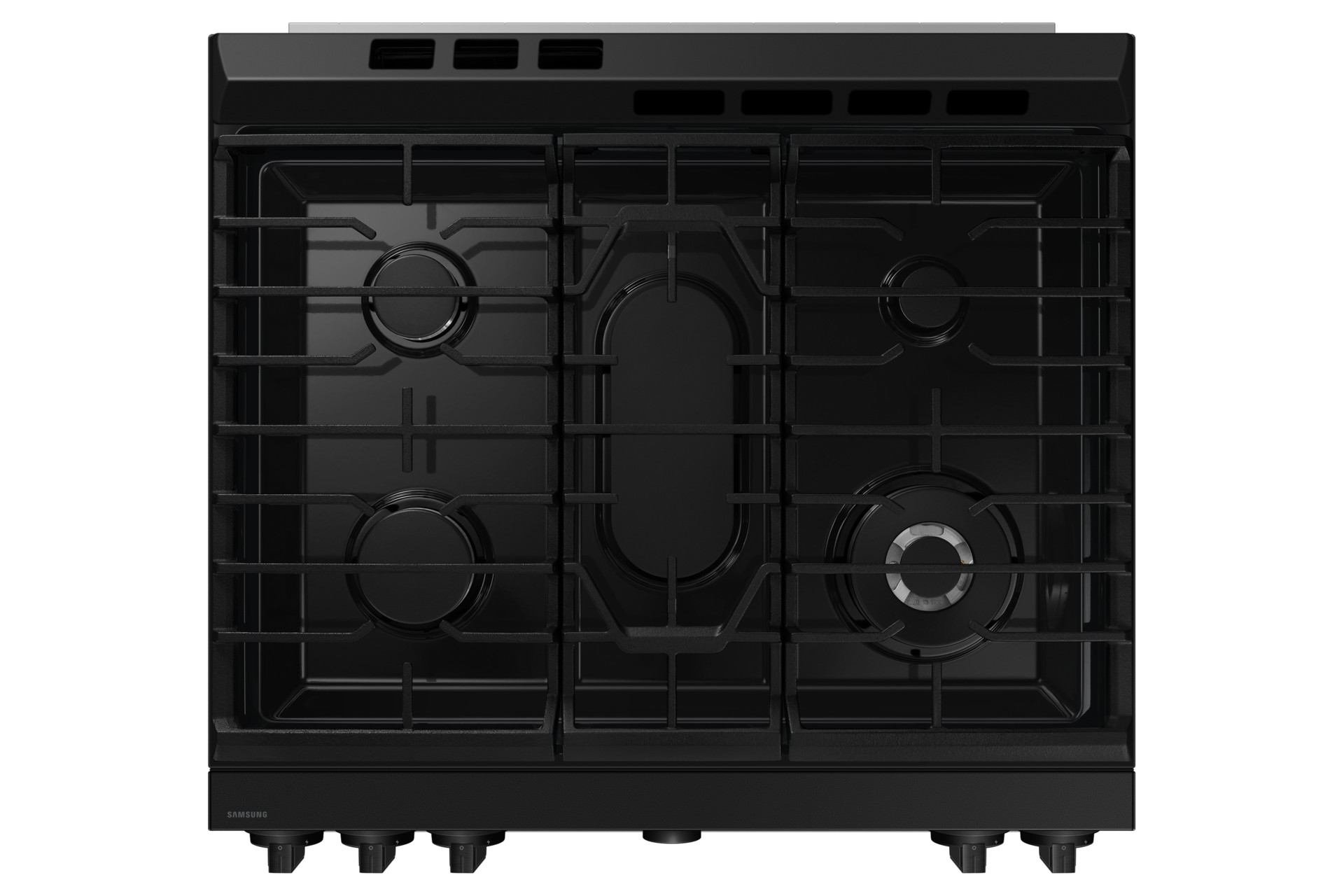 Foto 6 pulgar | Estufa Samsung Bespoke 5 Quemadores Airfry Smartthings Plateado