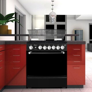 Foto 4 | Estufa Koblenz Roma 30 Pulgadas 6 Quemadores Negra Ek-501fnm