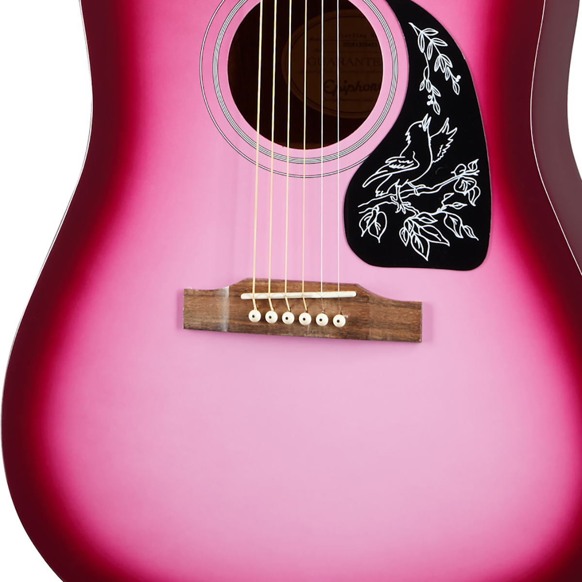 Foto 3 pulgar | Paquete Guitarra Acústica Epiphone Starling Player Pack HPP Rosa