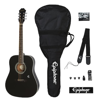 Foto 1 | Guitarra Acústica Epiphone Ft-100 Pack Ebo + Funda Tahalí