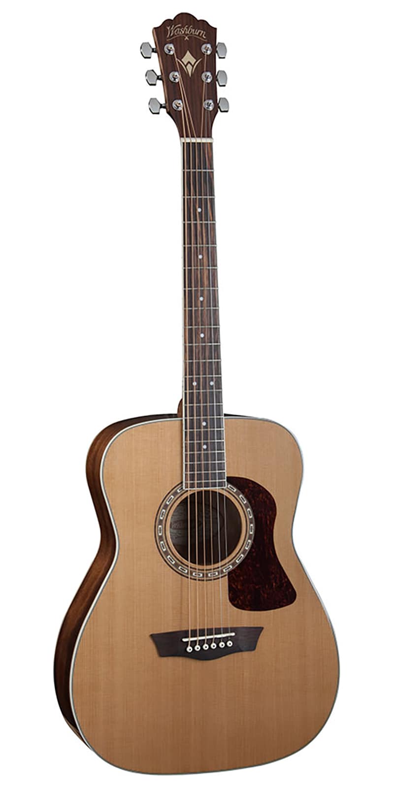 Guitarra Electroacústica Washburn Guitars F11s color Beige $8,916