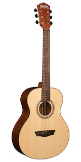 Foto 1 | Guitarra Acústica Travel Mini con Funda Washburn Agm5k