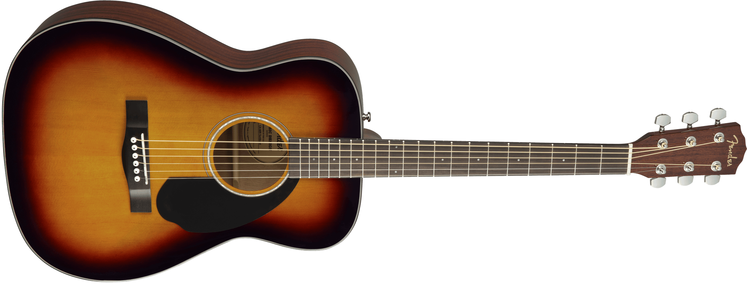 Foto 2 pulgar | Guitarra Acústica Fender Cc-60s Sunburst