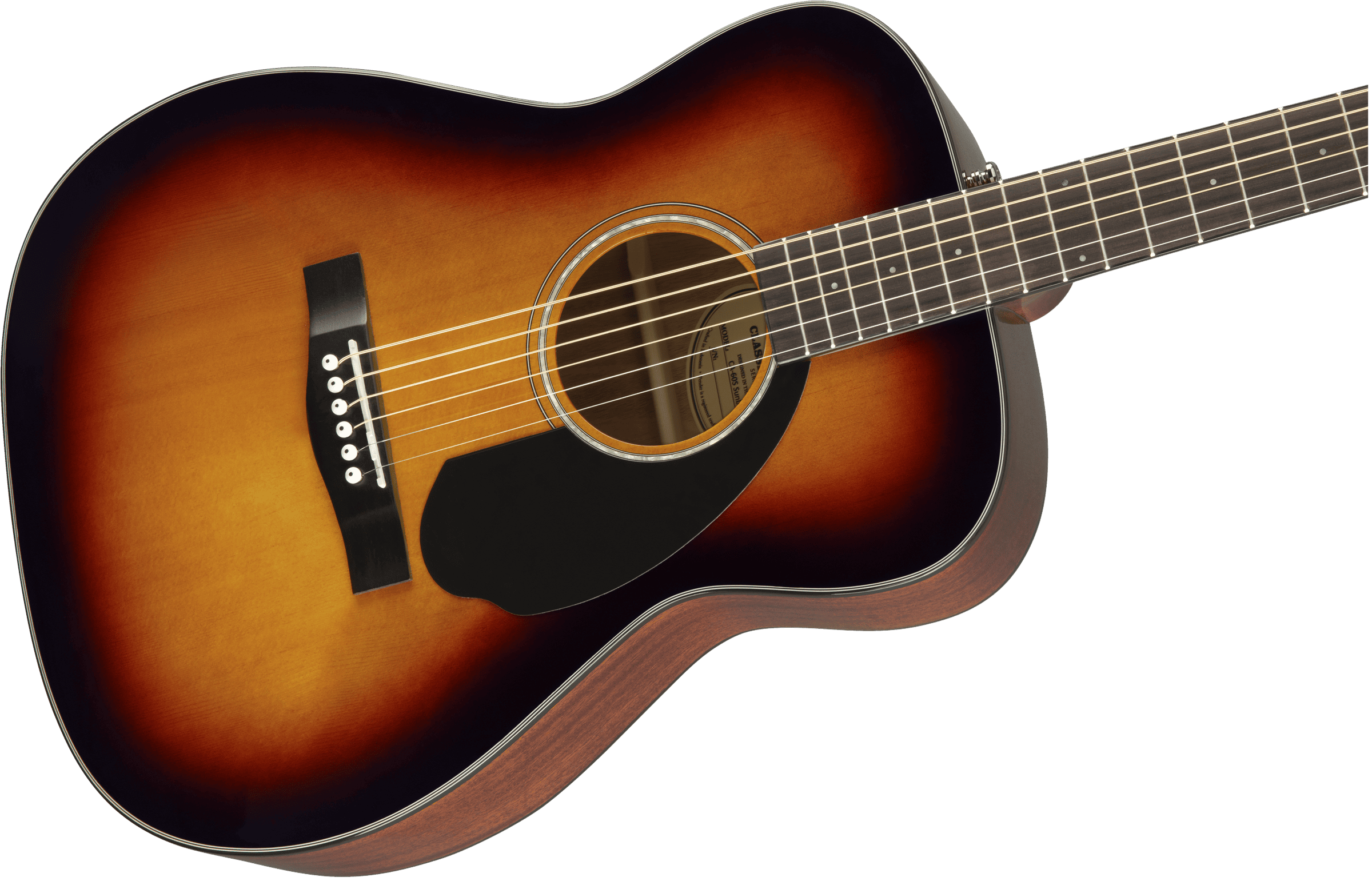 Foto 4 pulgar | Guitarra Acústica Fender Cc-60s Sunburst