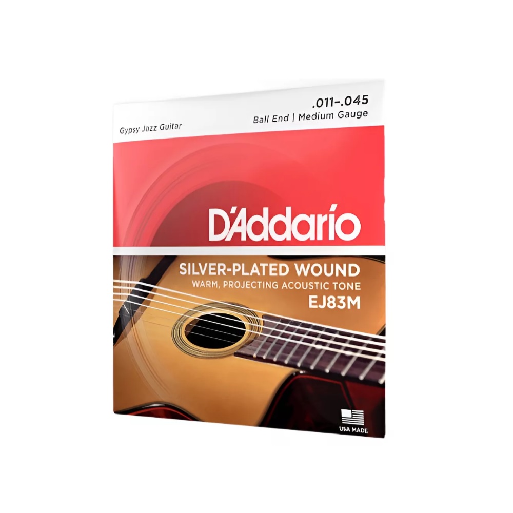 Juego 6 Cuerdas Guitarra Acústica Daddario Ej83m 11-45