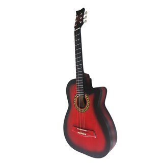 Foto 3 | Ocelotl Guitarra Acústica 41” Con Accesorios Ideal Para Principiantes Y Profesionales - Rojo