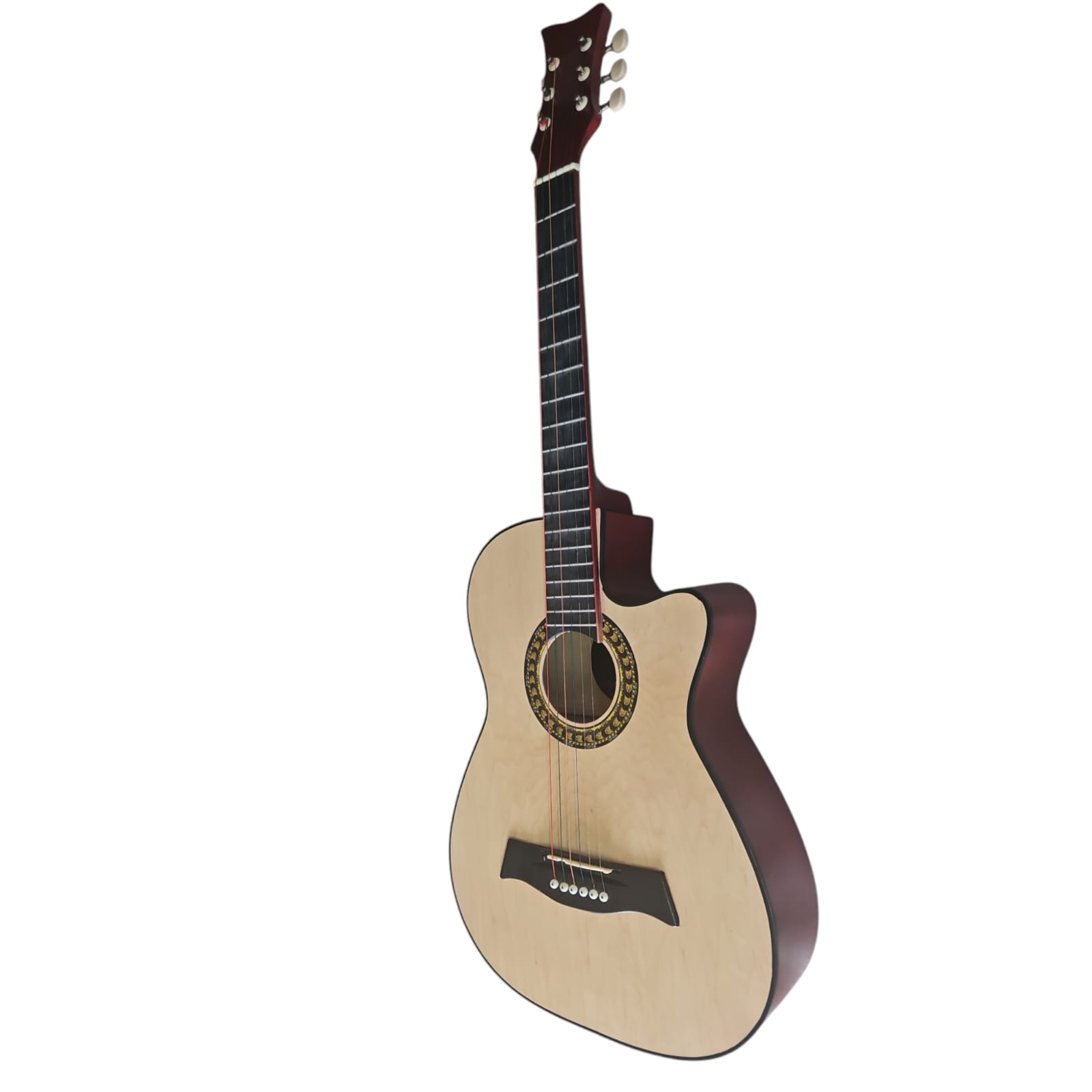 Foto 4 pulgar | Ocelotl Guitarra Acústica 41” Con Accesorios Ideal Para Principiantes Y Profesionales - Vino