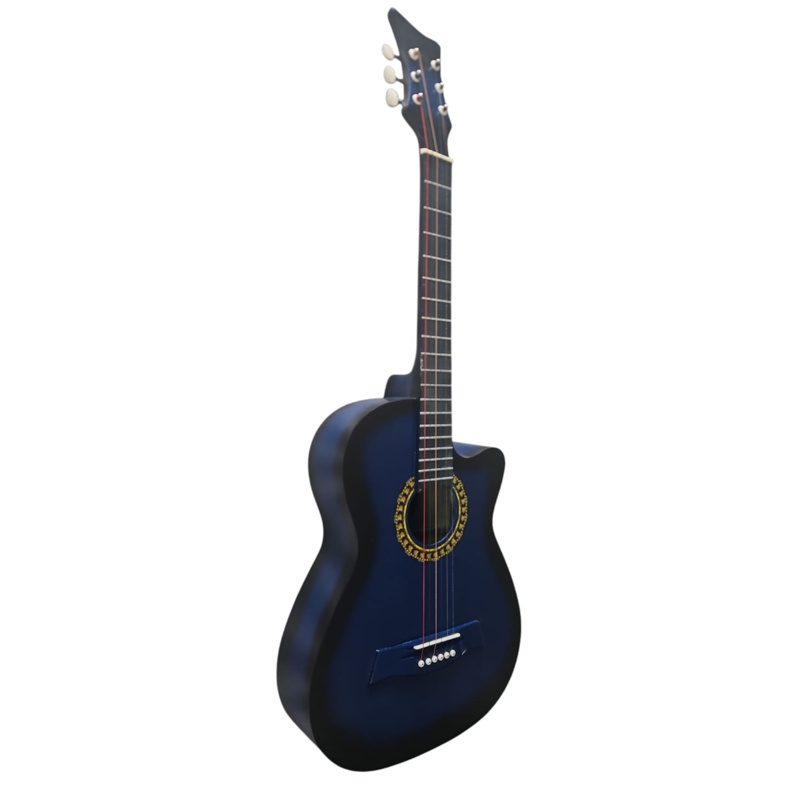Foto 2 | Ocelotl Guitarra Acústica 41” Diseño Ergonómico, Gran Resonancia, Accesorios Completos - Azul