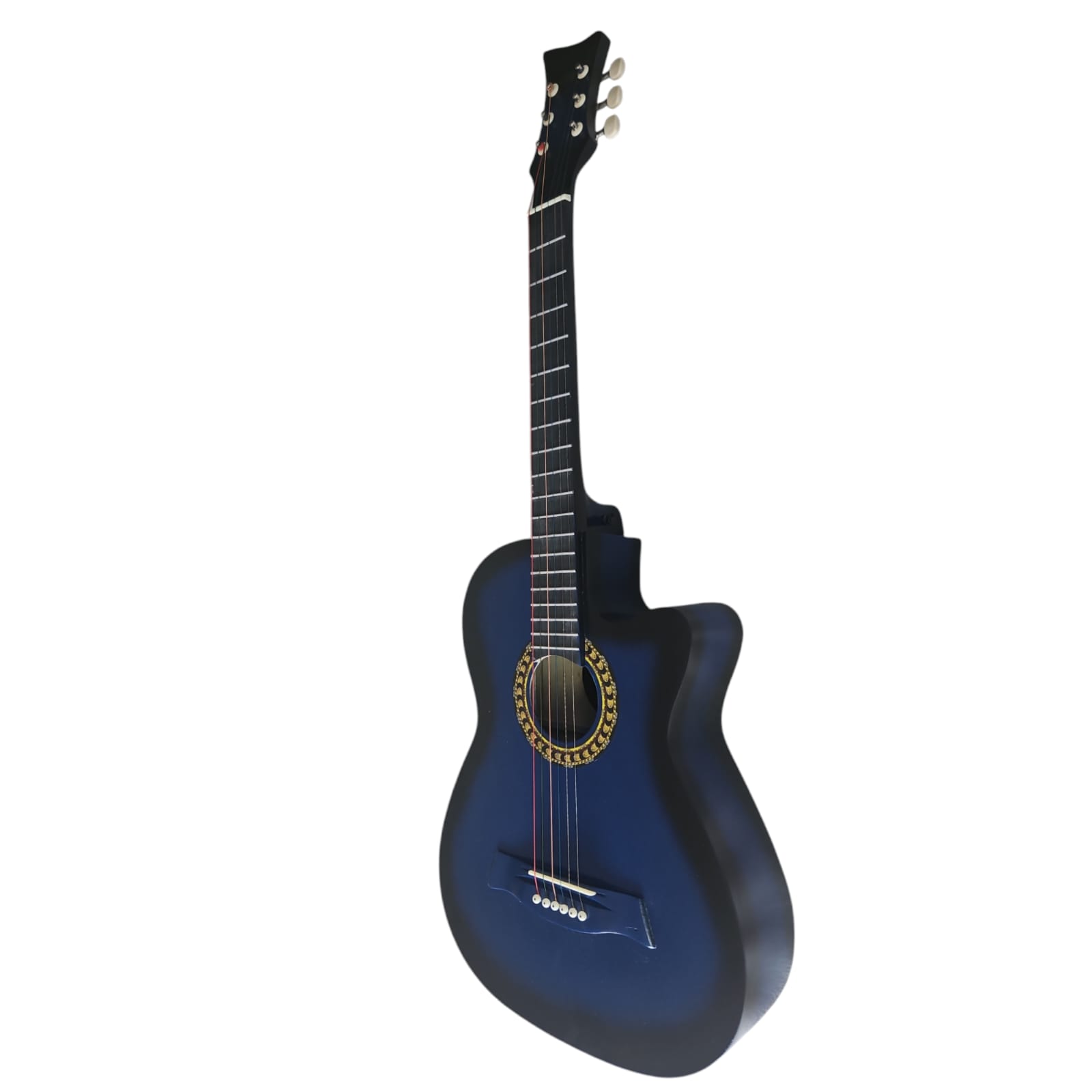Foto 3 | Ocelotl Guitarra Acústica 41” Diseño Ergonómico, Gran Resonancia, Accesorios Completos - Azul