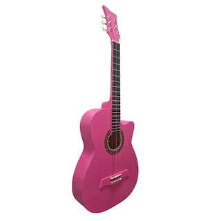 Foto 3 | Ocelotl Guitarra Acústica 41” Diseño Ergonómico, Gran Resonancia, Accesorios Completos - Rosa