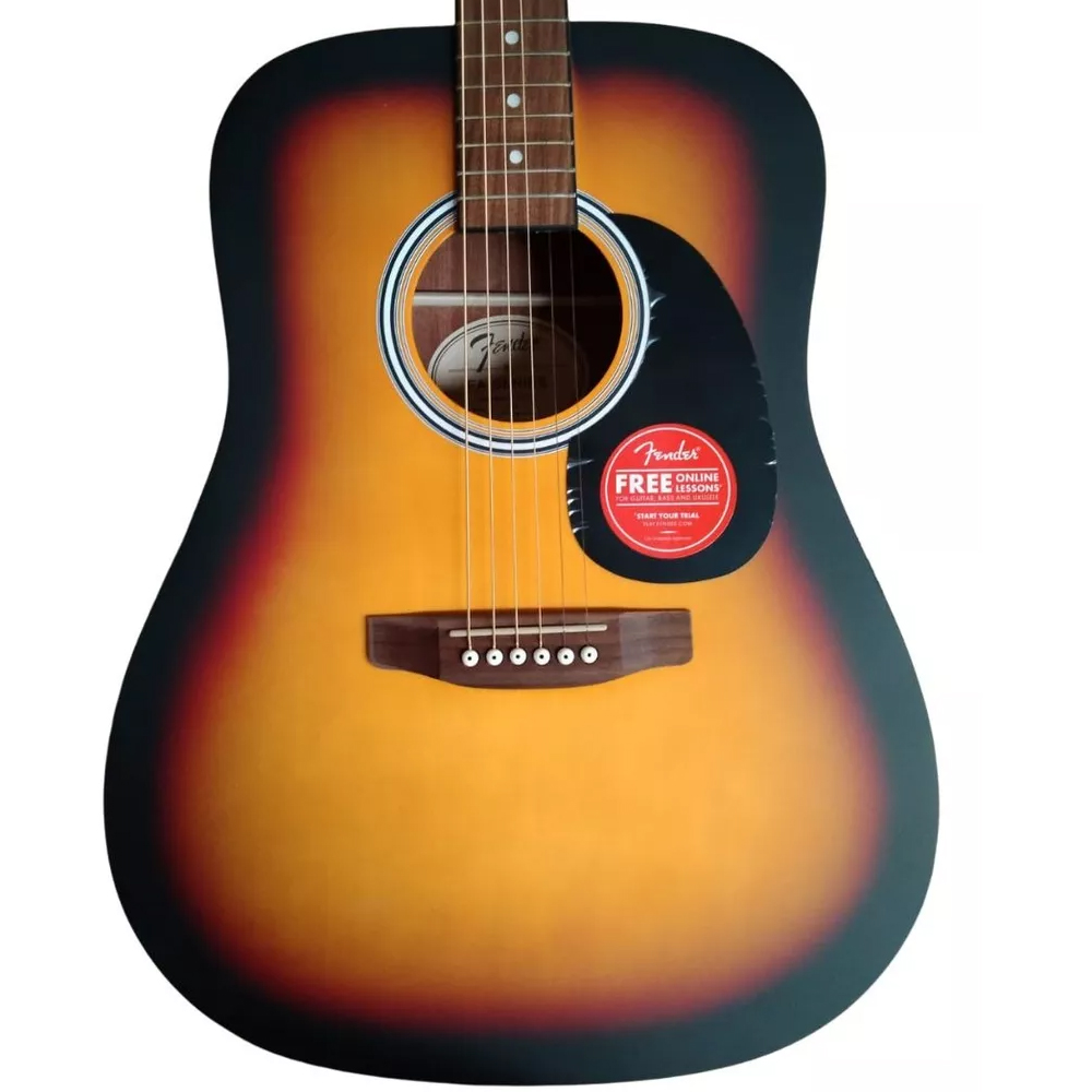 Foto 3 pulgar | Guitarra Acustica Fender Fa-25ce Color Sombreado