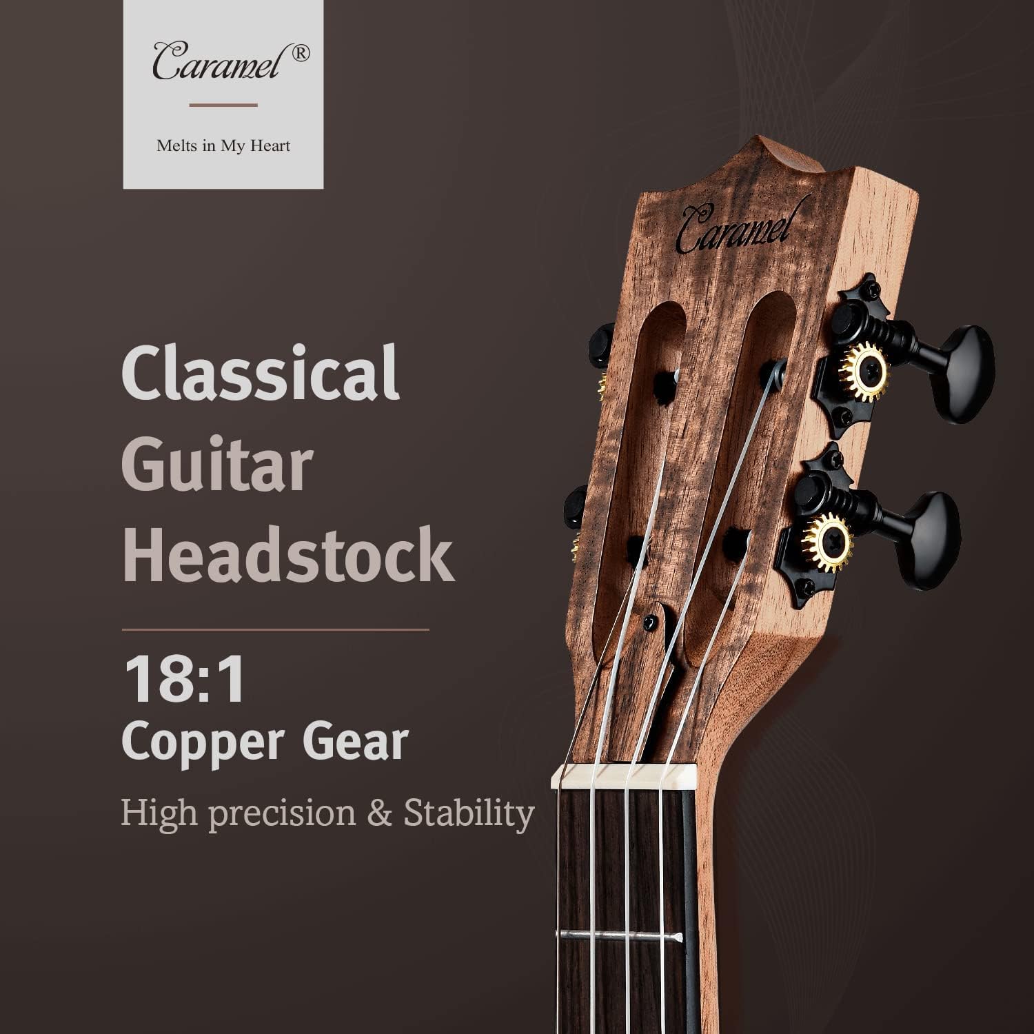 Foto 4 | Ukelele Caramel Blm27 Acacia Barítono Acústico Y Eléctrico Lh - Venta Internacional.
