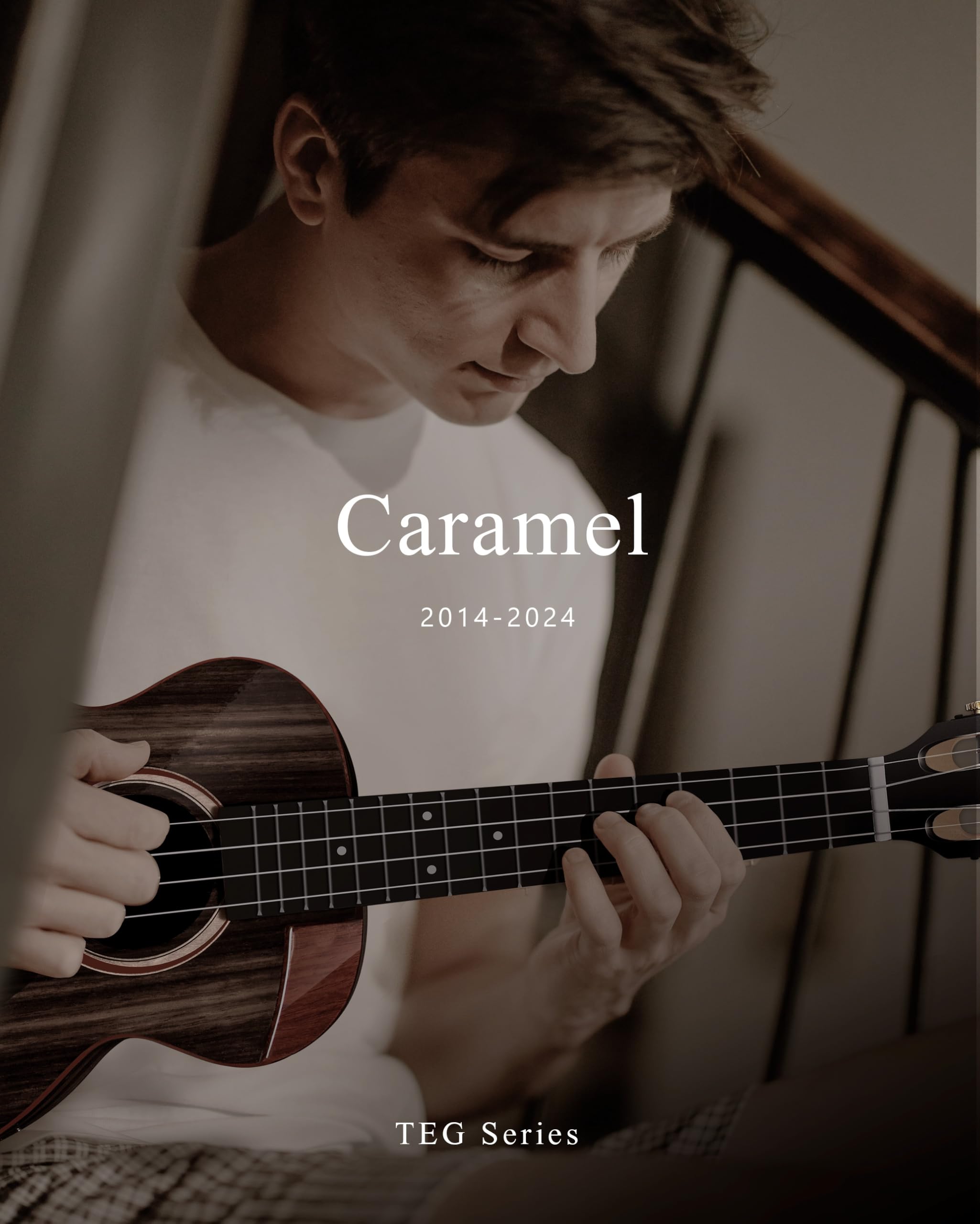 Foto 7 | Ukelele Caramel Teg91 Cuteway Ebony Glossy Tenor Acústico/eléctrico - Venta Internacional.