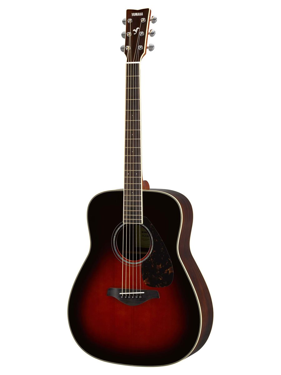 Guitarra Acústica Yamaha Fg830 Solid Top Tobacco Sunburst - Venta Internacional.