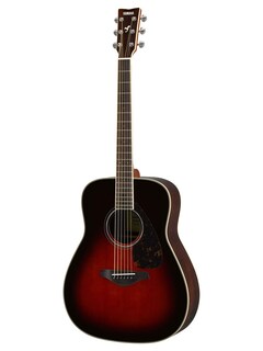 Foto 1 | Guitarra Acústica Yamaha Fg830 Solid Top Tobacco Sunburst - Venta Internacional.