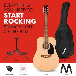 Foto 2 | Kit Dreadnought De Guitarra Acústica Fender Alternative Series - Venta Internacional.
