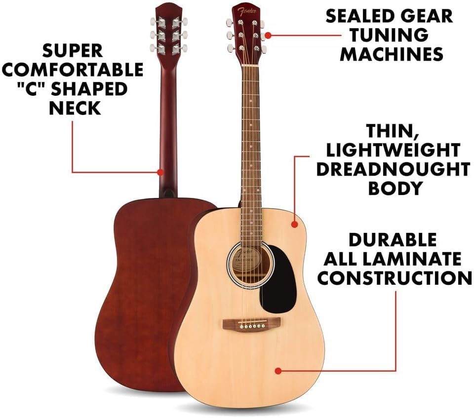 Foto 4 | Kit Dreadnought De Guitarra Acústica Fender Alternative Series - Venta Internacional.