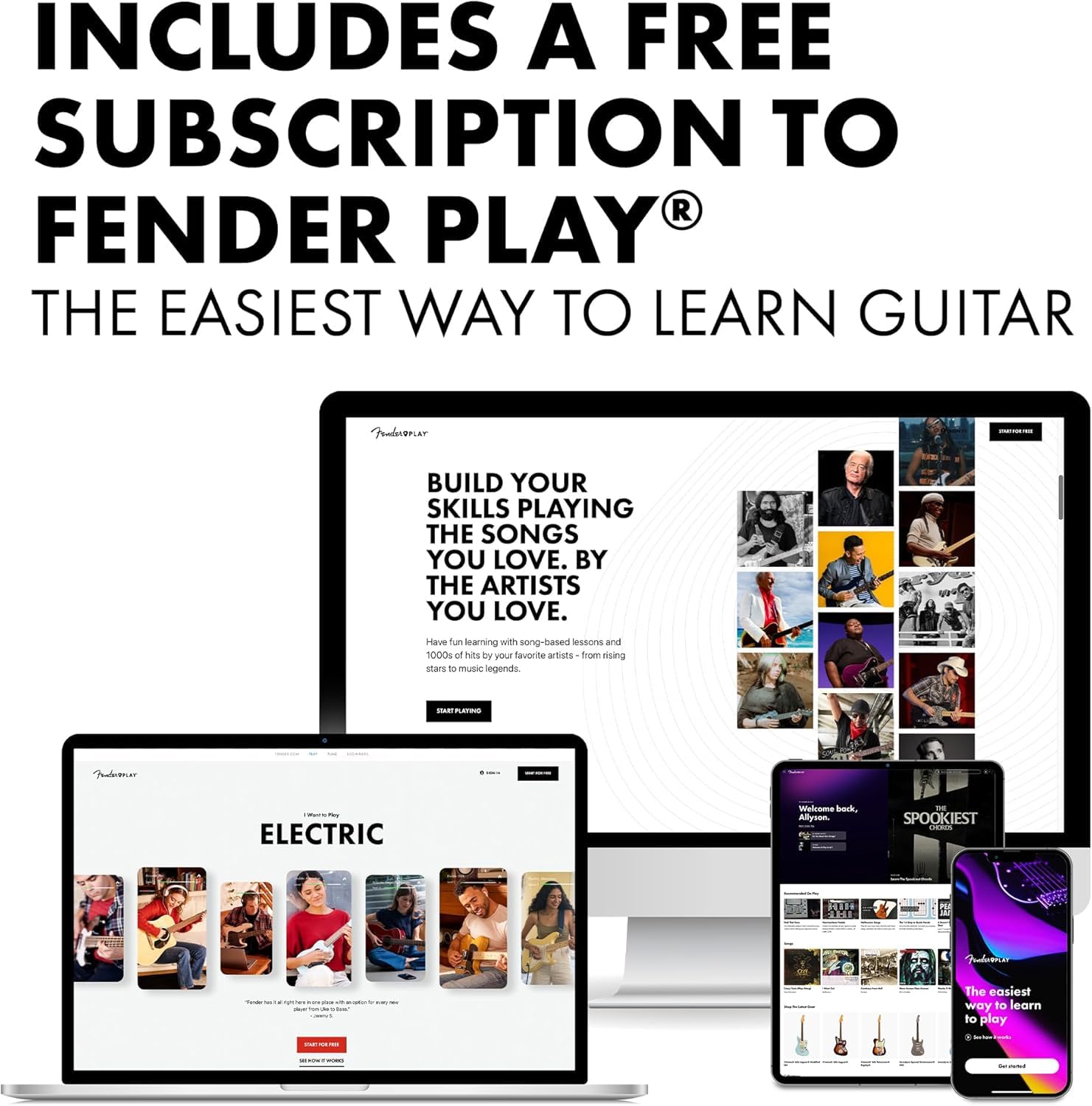 Foto 7 | Kit Dreadnought De Guitarra Acústica Fender Alternative Series - Venta Internacional.