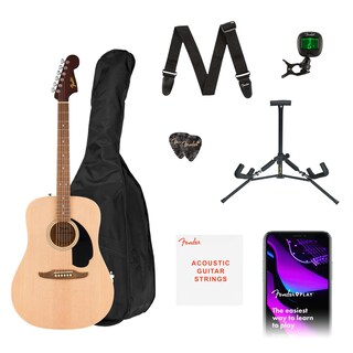 Foto 1 | Guitarra Acústica Fender California Debut Redondo Con Acceso. - Venta Internacional.