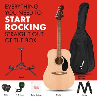 Foto 4 | Guitarra Acústica Fender California Debut Redondo Con Acceso. - Venta Internacional.