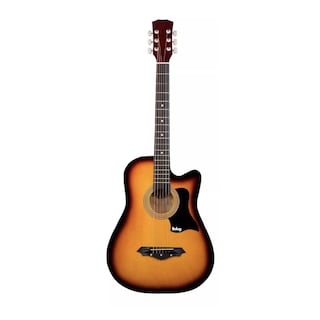 Foto 1 | Guitarra Acústica Belug Con Accesorios Naranja Brillante