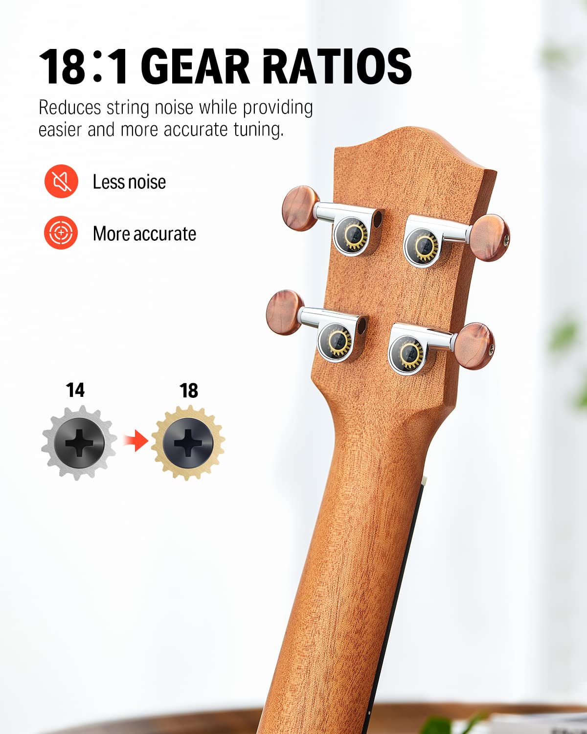 Foto 4 pulgar | Ukelele Donner Soprano Caoba De 21 Pulgadas Con Kit Para Principiantes Dus- - Venta Internacional.