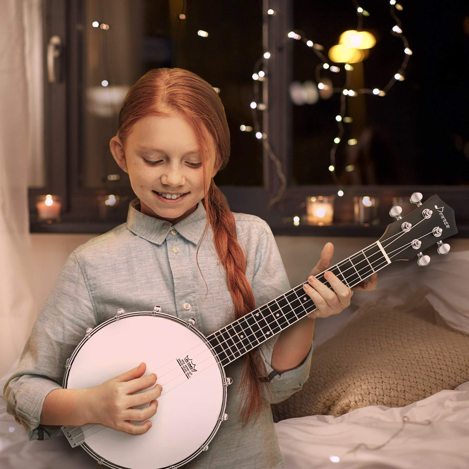 Foto 3 pulgar | Banjo Banjolele Donner Para Ukelele, 4 Cuerdas, Con Accesorios, Para Adultos - Venta Internacional.