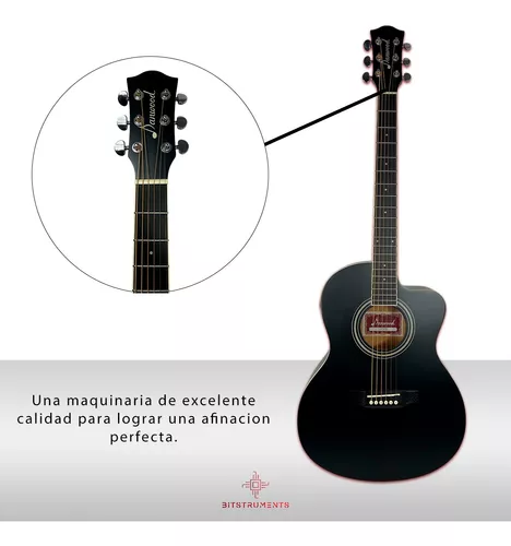 Foto 5 pulgar | Guitarra Electroacústica Torero 39 Madera Tilo Eq 4 Bandas