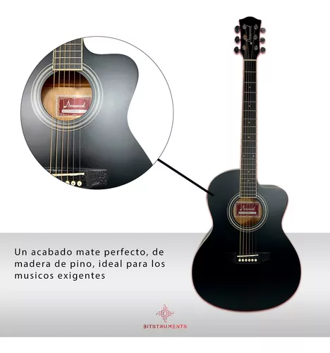 Foto 5 | Guitarra Electroacústica Torero 39 Madera Tilo Eq 4 Bandas