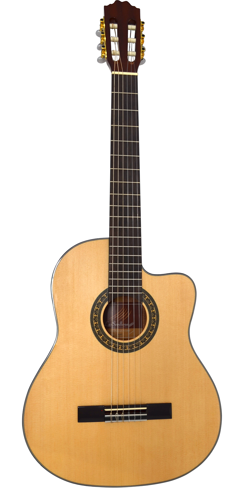 Guitarra Clásica La Sevillana N-6C Beige