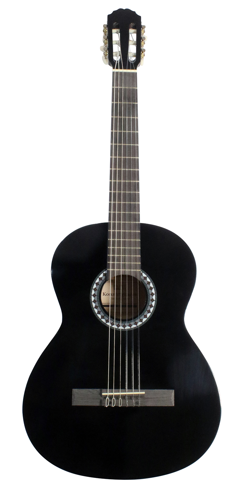 Guitarra Clásica Gewa Ps510.356 Negra Acústica Cuerdas Nylon