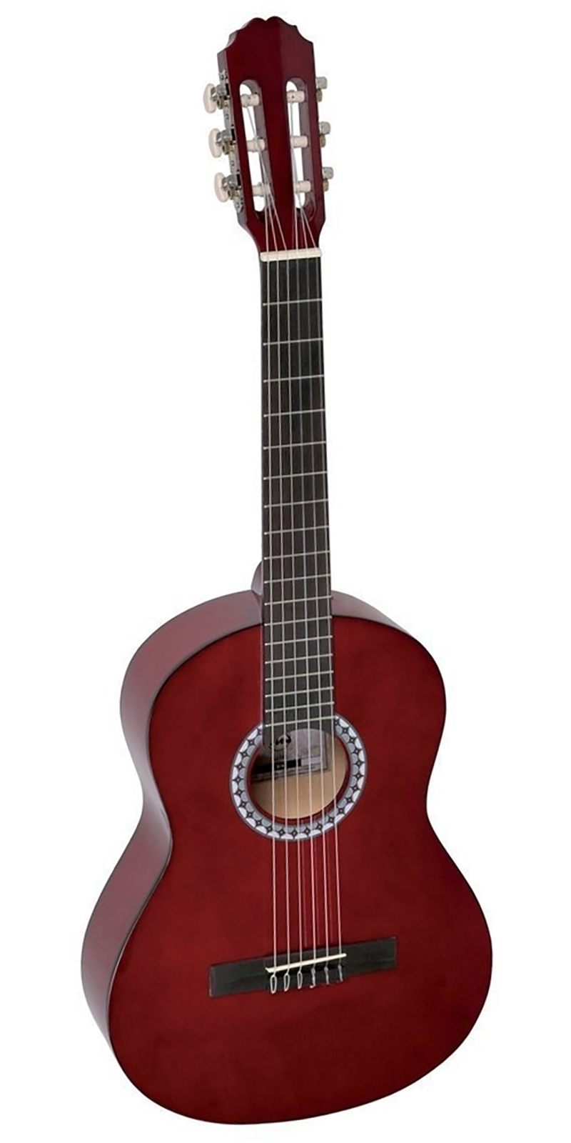 Guitarra 3/4 Tercerola Acústica Gewa Ps510143 para Adolescente Roja