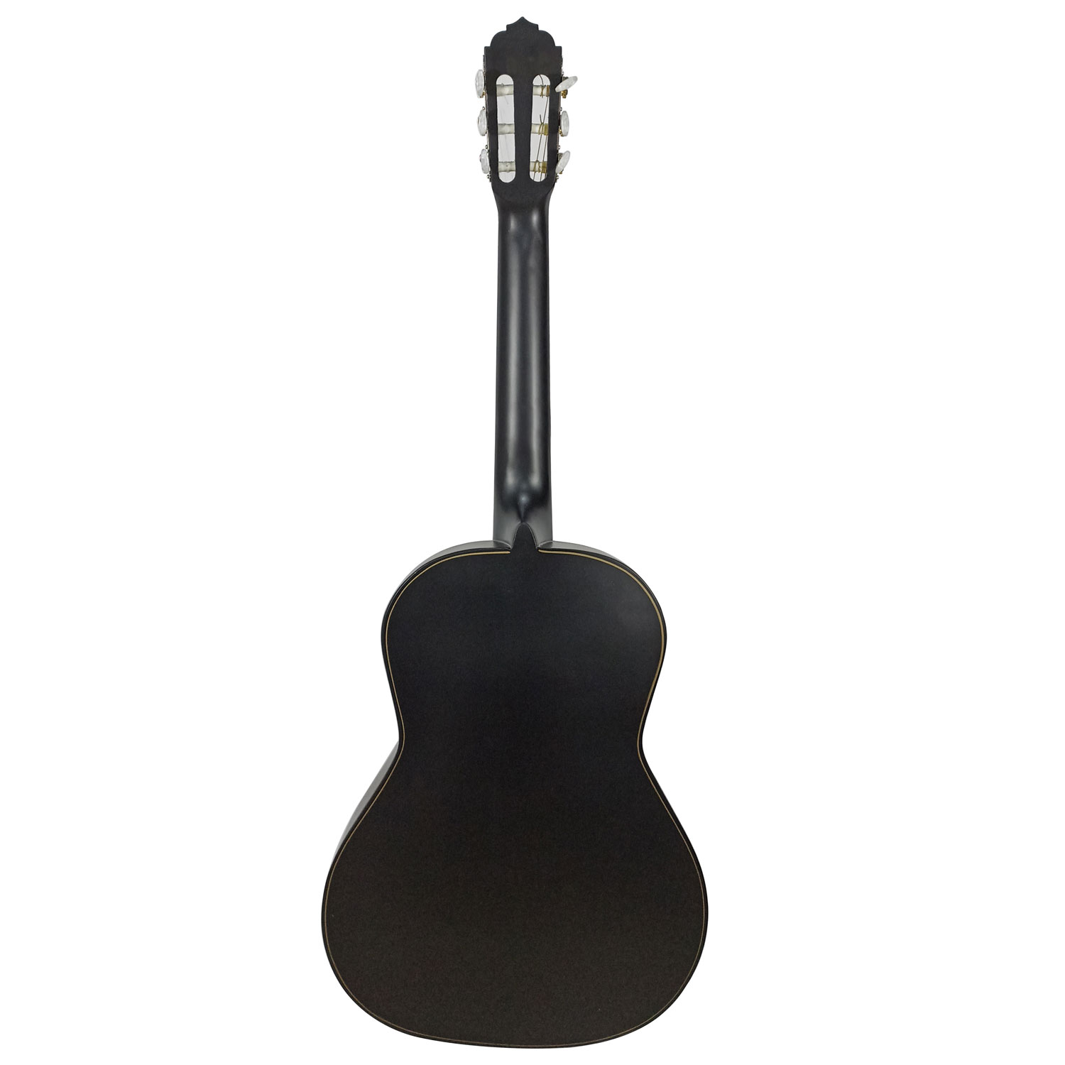 Foto 4 pulgar | Guitarra Acustica Clásica La Española Cedro Negra Mate