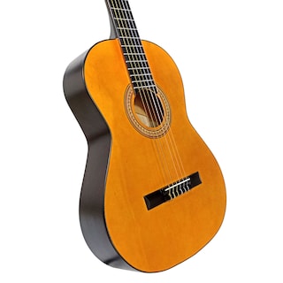 Foto 5 | Guitarra Clásica Española Aros Marrón Mate Tapa Amarilla