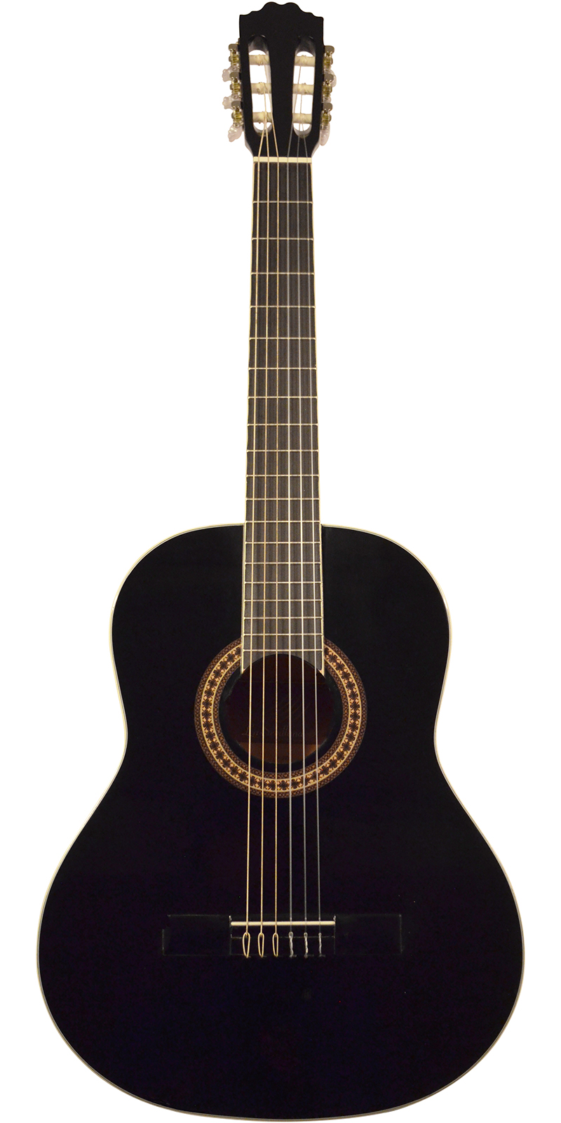 Guitarra Clásica Acústica La Sevillana A-2 BK Negra