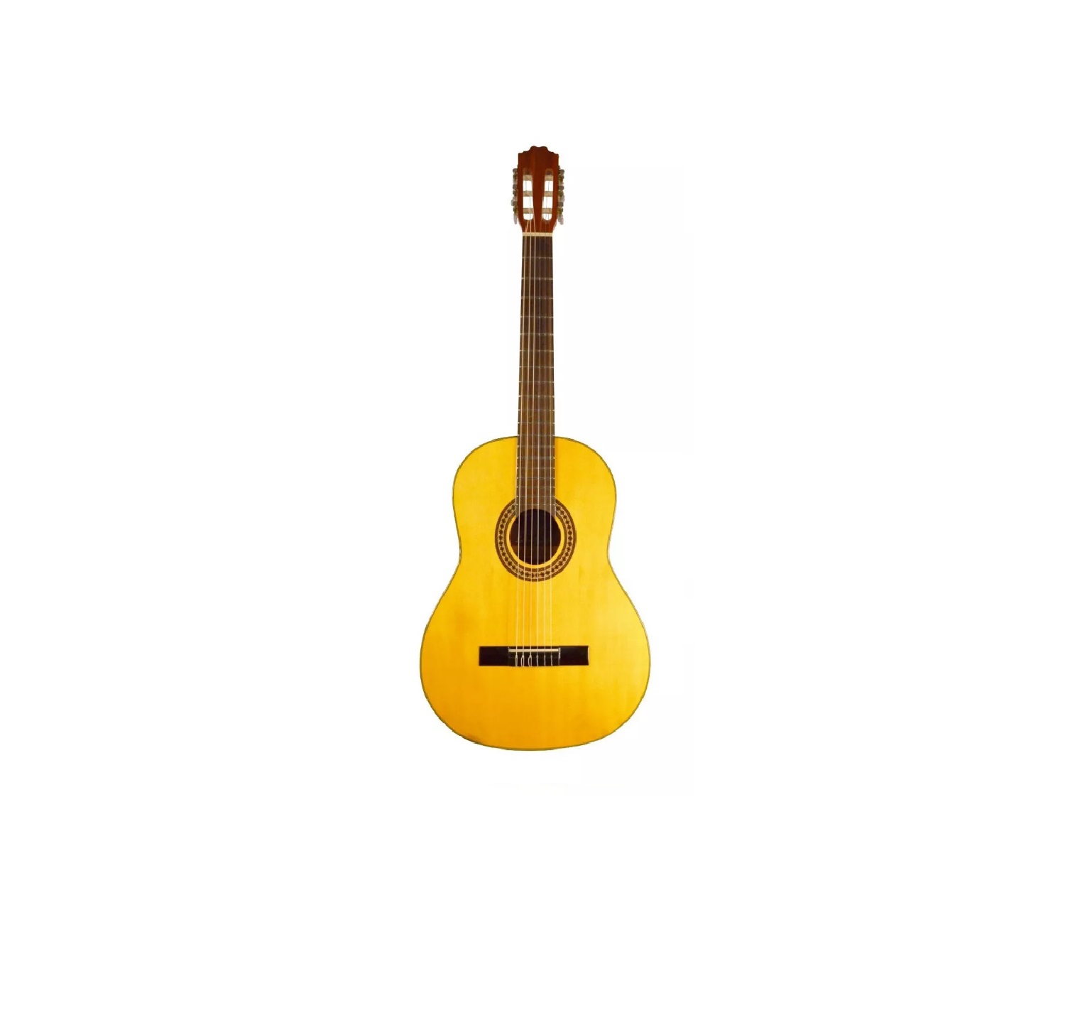 Guitarra Acústica Clásica La Sevillana O-4 Tapa Abeto Caoba