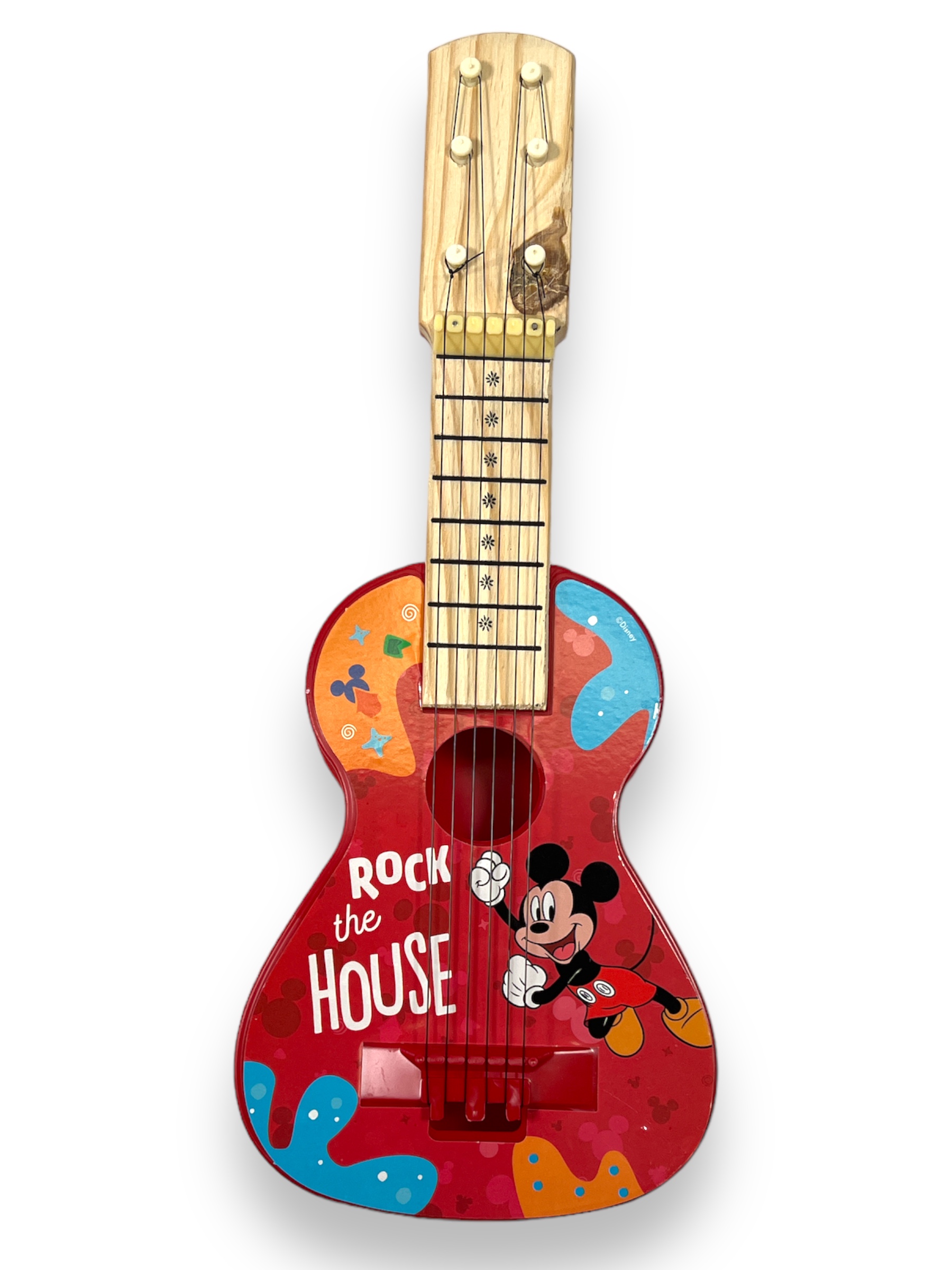 Foto 2 pulgar | Guitarra Infantil De Juguete Niño Mickey Mouse Disney