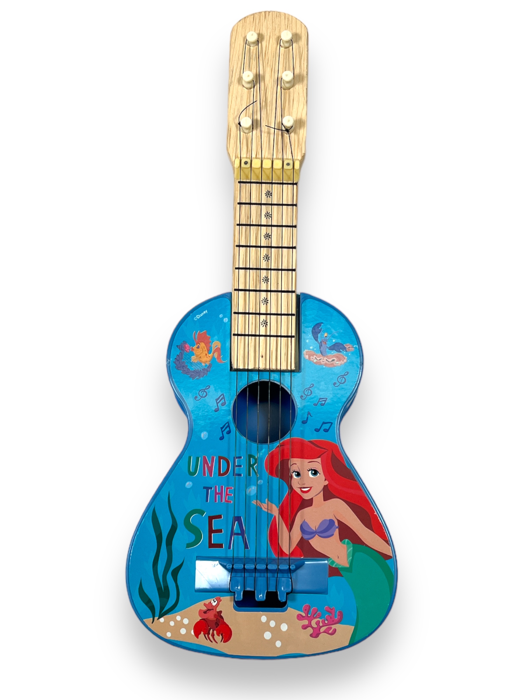 Foto 2 pulgar | Guitarra Infantil De Juguete Niña Ariel Disney