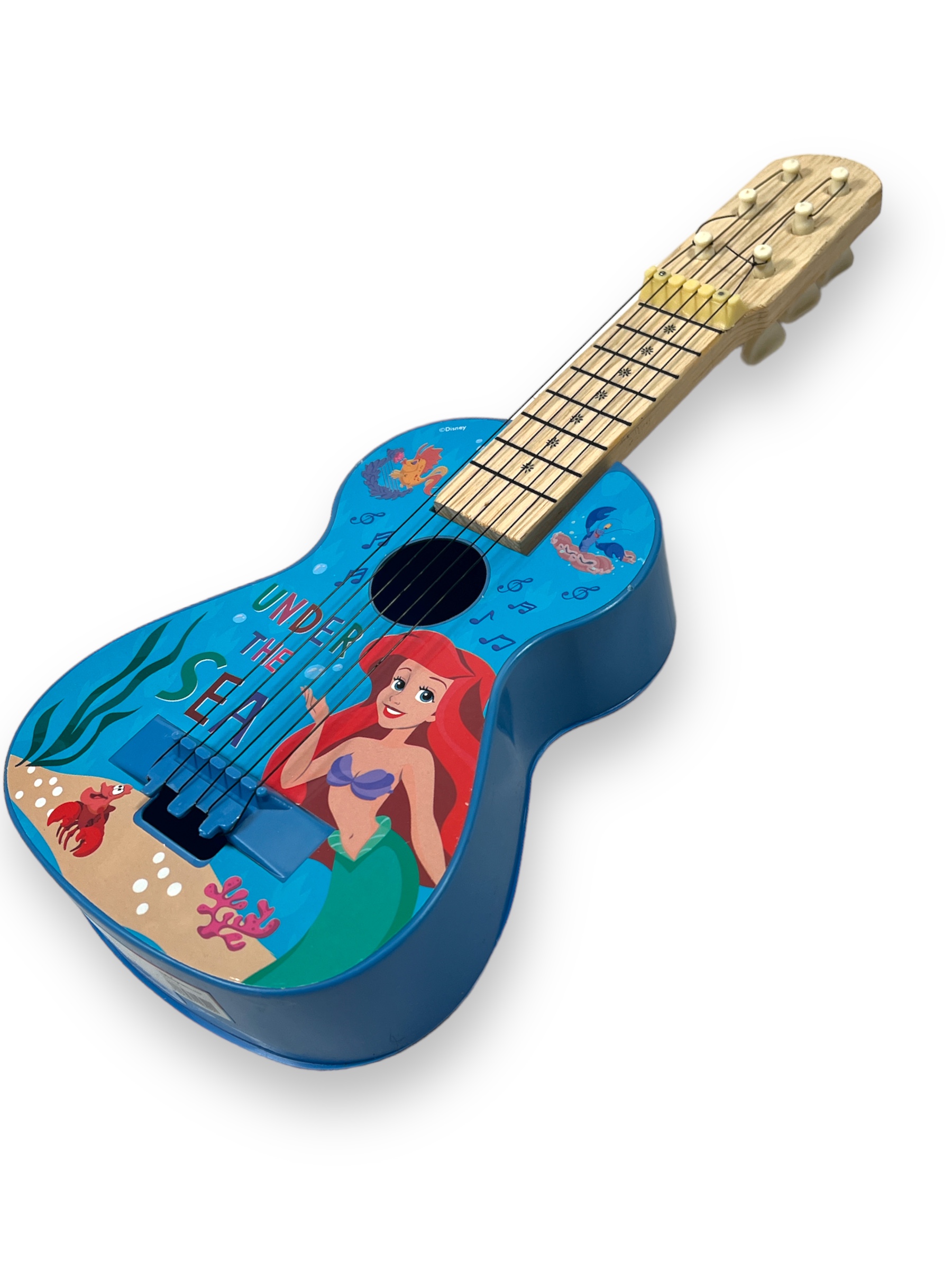 Foto 3 pulgar | Guitarra Infantil De Juguete Niña Ariel Disney