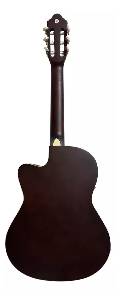 Foto 3 pulgar | Guitarra Electroclasica Bamboo Gc-39-nat-q-ar Mate