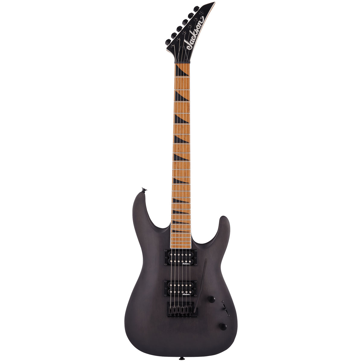 Guitarra Eléctrica Jackson JS24 DKAM color Negro Series Black Stain