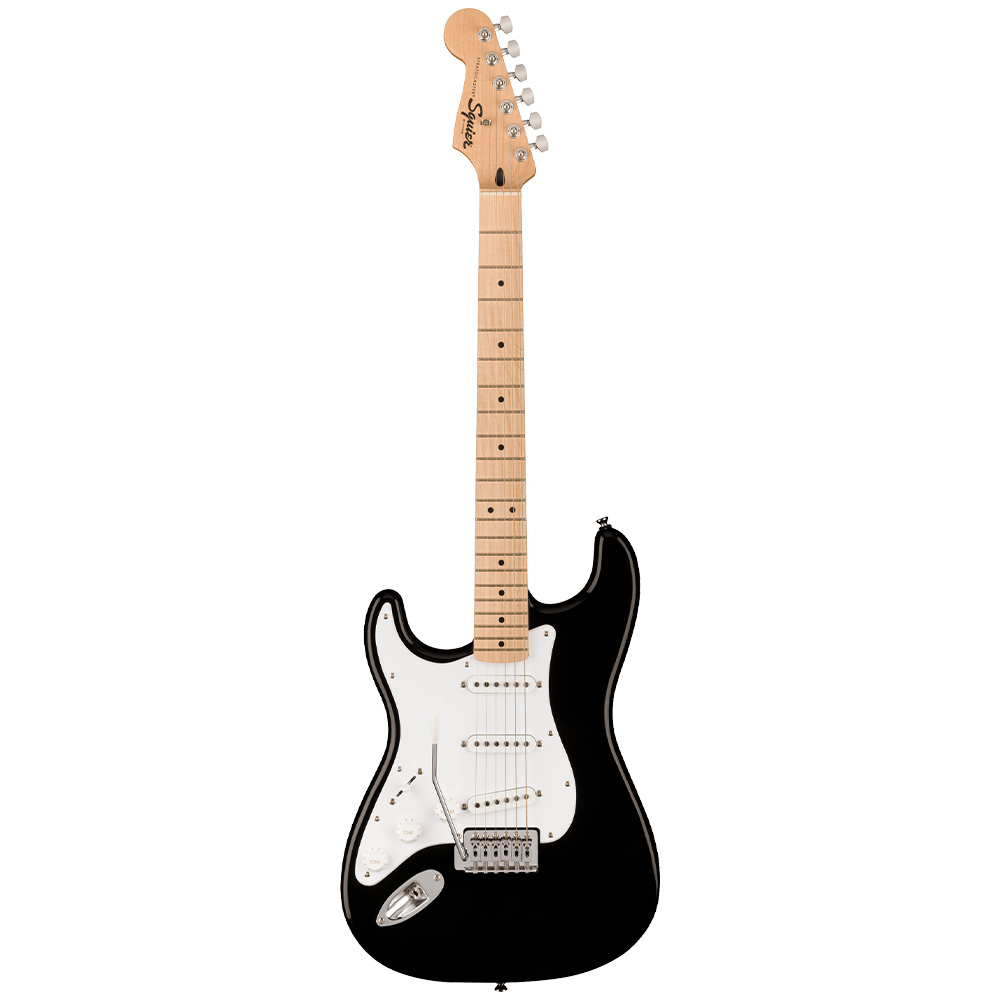 Guitarra Eléctrica Fender Squier Sonic Strato Lh Mn Wpg Blk color Negro