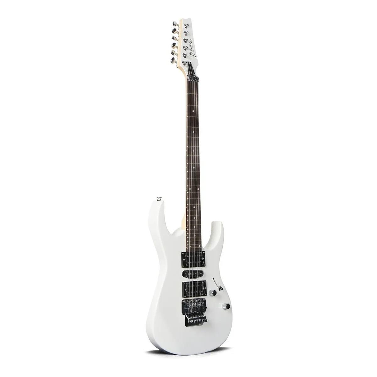 Guitarra Eléctrica Deviser L-g5 Blanca Floyd Rose