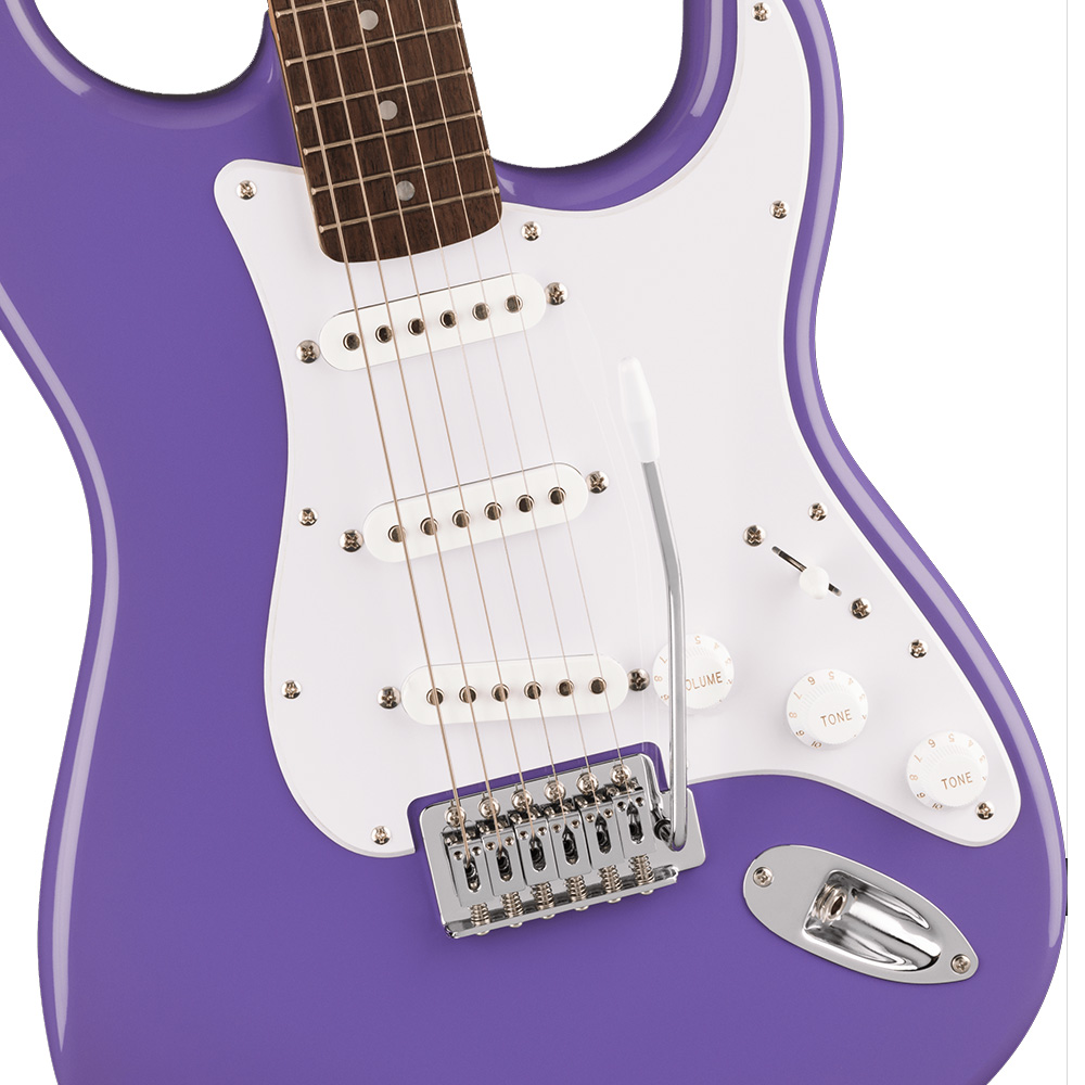 Foto 4 pulgar | Guitarra Eléctrica Fender Squier Sonic Stratocaster Ultraviolet