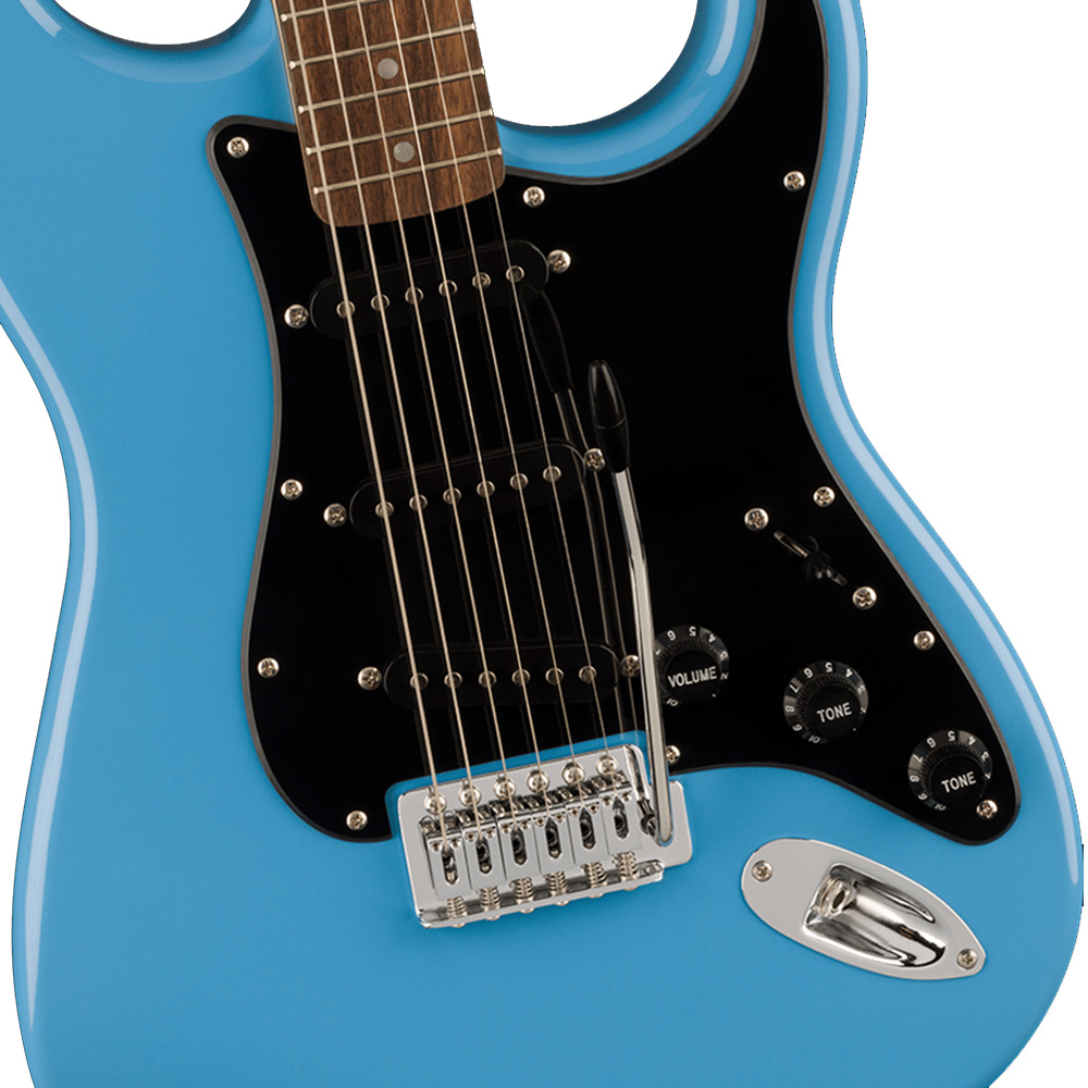 Foto 4 pulgar | Guitarra Eléctrica Fender 373151526 color Azul Squier Sonic Stratocaster California Blue