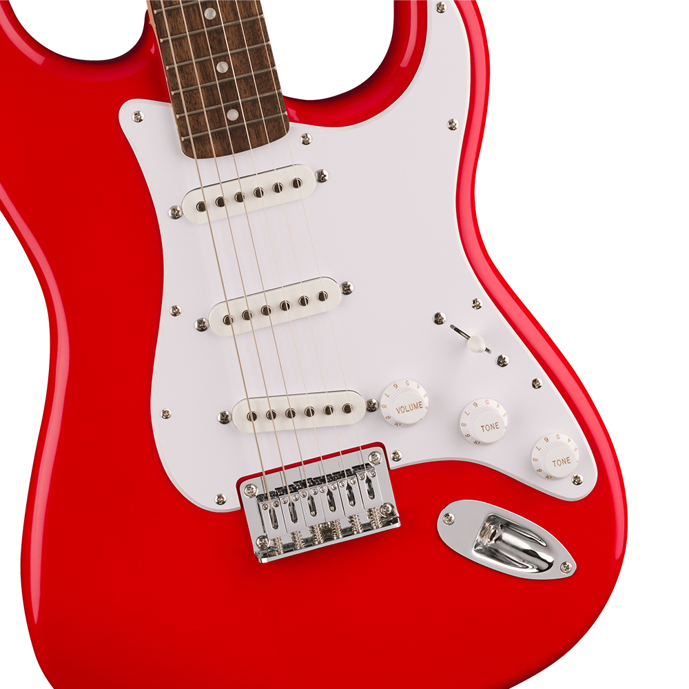 Foto 4 pulgar | Guitarra Eléctrica Fender 373250558 color Rojo Squier Sonic Strato Ht Lrl Wpg Torino Red